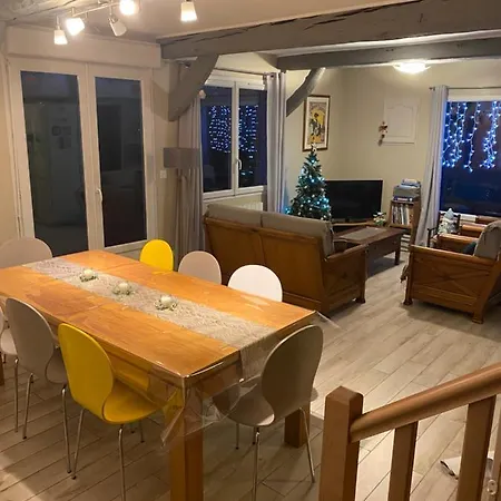 Gite 8p Aux Portes D'etretat Avec Piscine Et Sauna Site Www,auxportesdetretat,fr 度假居 Villainville